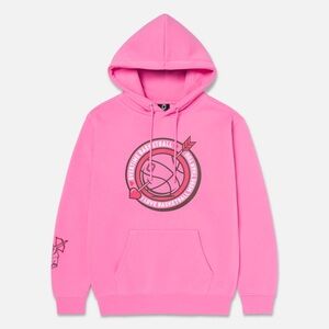Pink Graphic Hoodie